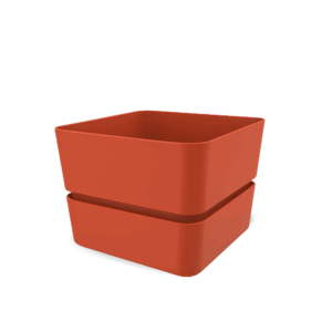 Vasi quadrati per piante 12×11 cm con sottovaso