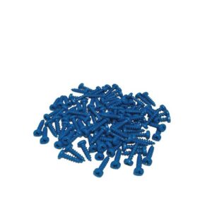 Viti in Acciaio Zincato per Targa Europea da 4,5×18 mm