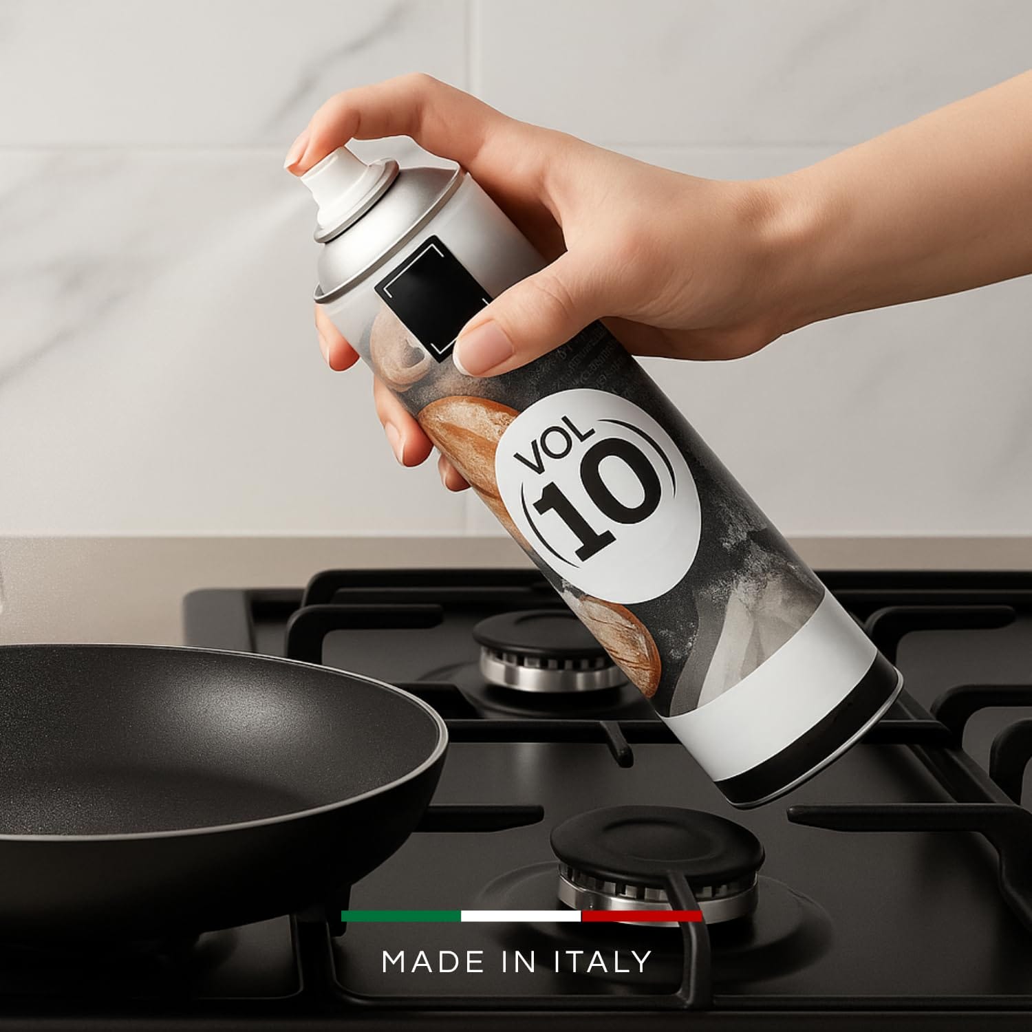 Spray staccante alimentare 500 ml Made in Italy per teglie e padelle antiaderenti – uso professionale