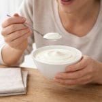 Ciotola per yogurt coreografica Ciotola bianca per yogurt in melamina resistente per colazione e dessert