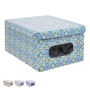 Scatola Porta Biancheria – Contenitore Salvaspazio 40x50x25 cm
