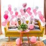PALLONCINI-ROSA-FESTE Palloncini gonfiabili rosa per decorare feste, eventi e anniversari
