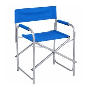 Sedia da regista in alluminio