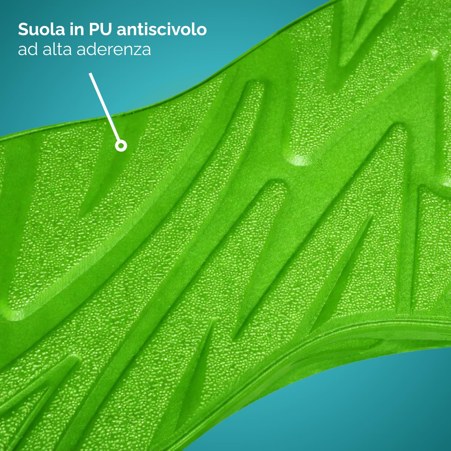 suola-technosafe-verde Suola PU antiscivolo alta aderenza scarpe antinfortunistiche Technosafe