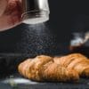 Spargizucchero a velo acciaio inox 300g per dolci e croissant