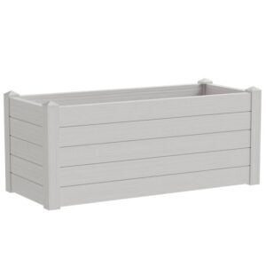 Fioriera in resina 100x42x40 cm