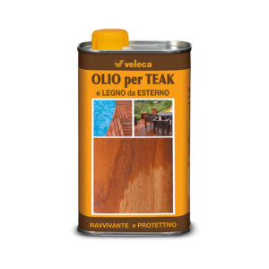 Olio ravvivante per legno esterno Veleca da 500 ml