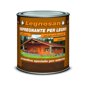 Veleca Impregnante protettivo Legnosan Noce Scuro da 750ml