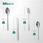 misure-set-posate-acciaio Misure e peso di forchetta coltello cucchiaio e cucchiaino in acciaio inox