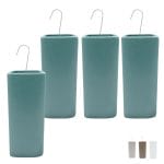 Evaporatori termosifone ceramica turchese set 4 umidificatori aria