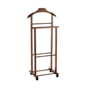 Servo muto in legno color Noce 43x33x105 cm