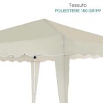 dettaglio tessuto gazebo