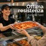 Contenitore alluminio alimentare 12 porzioni resistente per gastronomia e ristorazione professionale