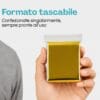 Coperta isotermica tascabile confezionata singolarmente, pronta all’uso in caso di emergenza