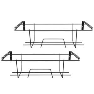 Set 2 balconiere in ferro regolabili portata 15 kg
