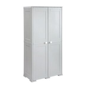 Armadio portascope plastica a 2 ante