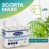 Carta igienica 2 veli pura cellulosa 96 rotoli da 130 strappi BulkySoft
