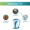 bollitore-elettrico-utilizzi-blu Bollitore elettrico blu per cucinare, sterilizzare e preparare bevande