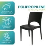materiale-sedia-paris-antracite Sedia Paris in polipropilene antracite GRANDSOLEIL resistente a pioggia e sole