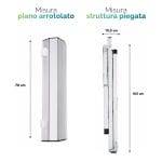 misura struttura alluminio