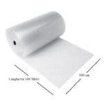 Rotolo pluriball da 100 m x 100 cm per imballaggio oggetti fragili e mobili