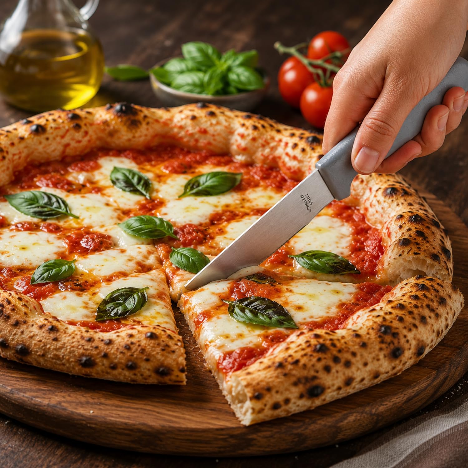 Coltelli da pizza Albert ideali per tagliare pizza carne pane e alimenti croccanti