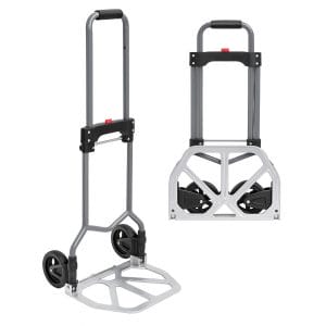 Carrello portapacchi pieghevole con portata max 70 Kg