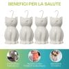 Set evaporatori a forma di gatto per termosifoni, benefici contro aria secca e irritazioni