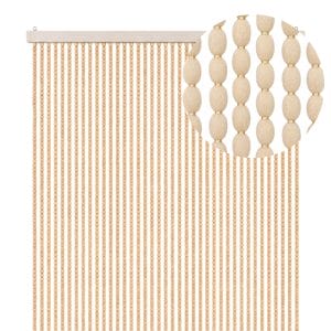 Tende antimosche in corda beige 100×220 cm