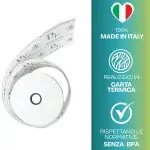 Rotoli cassa termici personalizzati in carta termica italiana senza BPA, compatibili POS e registratori