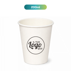 Personalizzazione Bicchieri Carta 200 ml