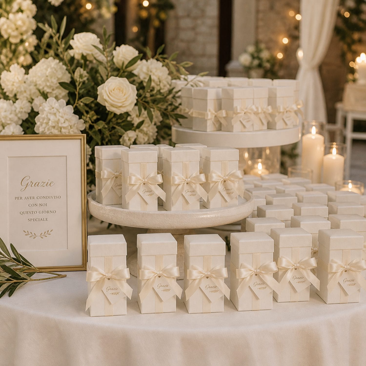profumatore comunione coreografica Clessidra regalo con packaging elegante e design raffinato, adatta per matrimonio o comunione.