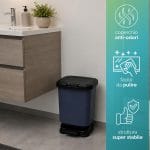 Pattumiera cucina con coperchio anti odori facile da pulire e struttura stabile