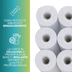 rotoli plotter imbustati singolarmente Rotoli carta plotter CAD imbustati singolarmente in cellulosa bianca brillante
