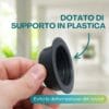 Supporto in plastica per rotoli plotter evita deformazioni e garantisce stabilità