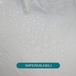 sacchi pneumatici impermeabili Superficie sacco copripneumatici impermeabile con gocce d’acqua