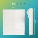 Rotolo sacchi copripneumatici 70x100 cm con strappi pretagliati