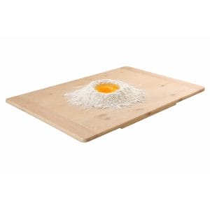 Spianatoia in legno con bordi 80×48 cm