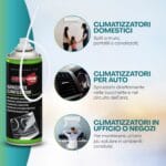 utilizzi spray igienizzante climatizzatori Igienizzante climatizzatori per auto casa ufficio split portatili e canalizzati