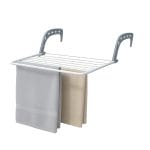 stendibiancheria a 7 fili principale Stendibiancheria da termosifone con 7 fili e manici regolabili in plastica
