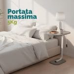 tavolino per divano portata Tavolino da divano con portata 5 kg ideale come supporto pc e colazione a letto