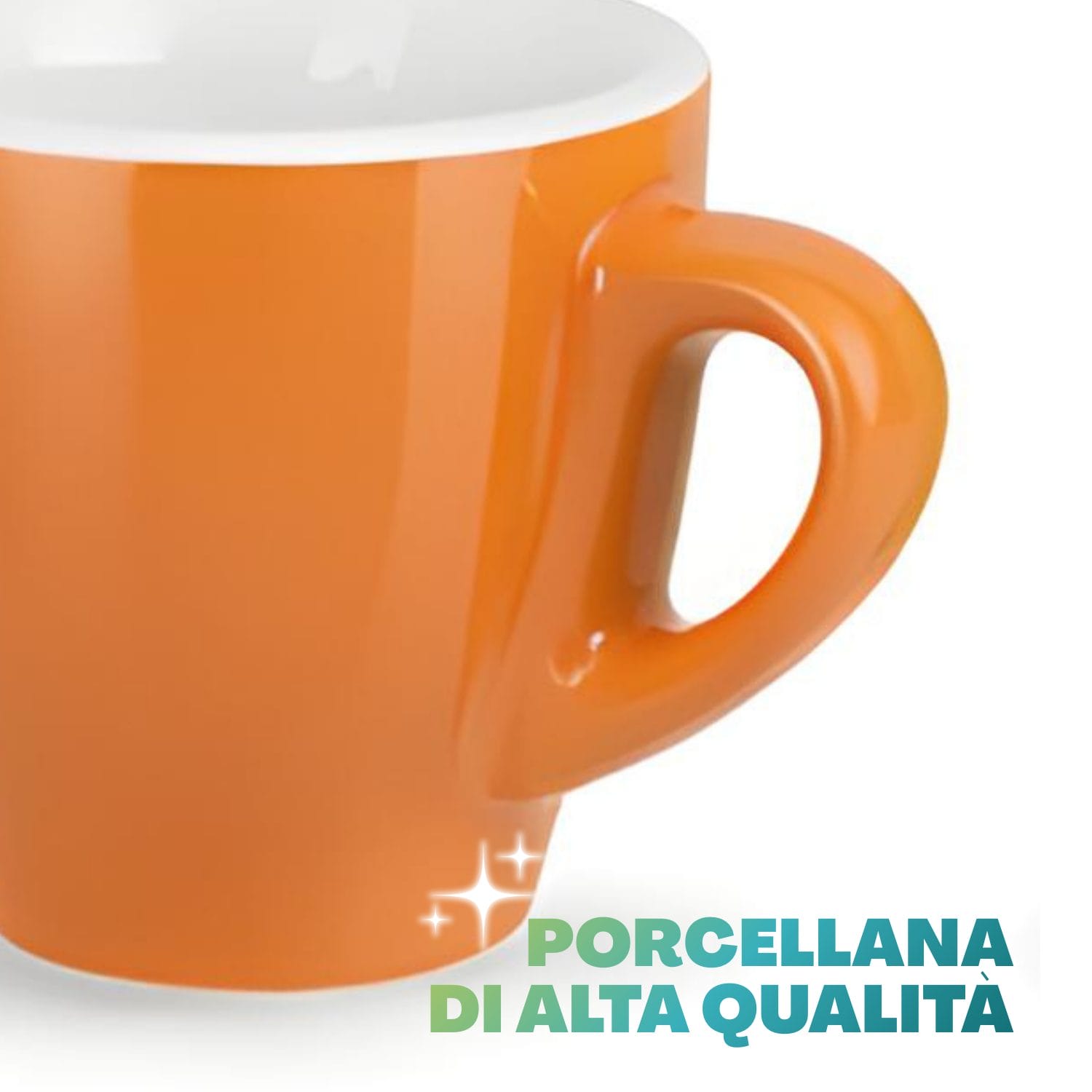 tazzine colorate 80ml qualità Tazzine caffè colorate 80 ml in porcellana resistente alta qualità
