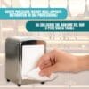 Dispenser da bar con tovaglioli 17x17 cm Paluplus – ideali per uso professionale su bancone o tavoli