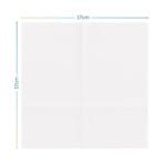 Tovagliolo bianco 17x17 cm 1 velo in pura cellulosa Paluplus – formato compatto per dispenser bar
