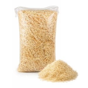 Paglia decorativa per cesti natalizi – Trucioli di legno in busta