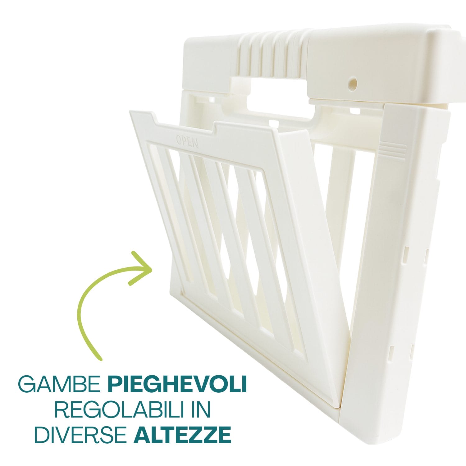 Gambe pieghevoli regolabili del vassoio da letto per diverse altezze
