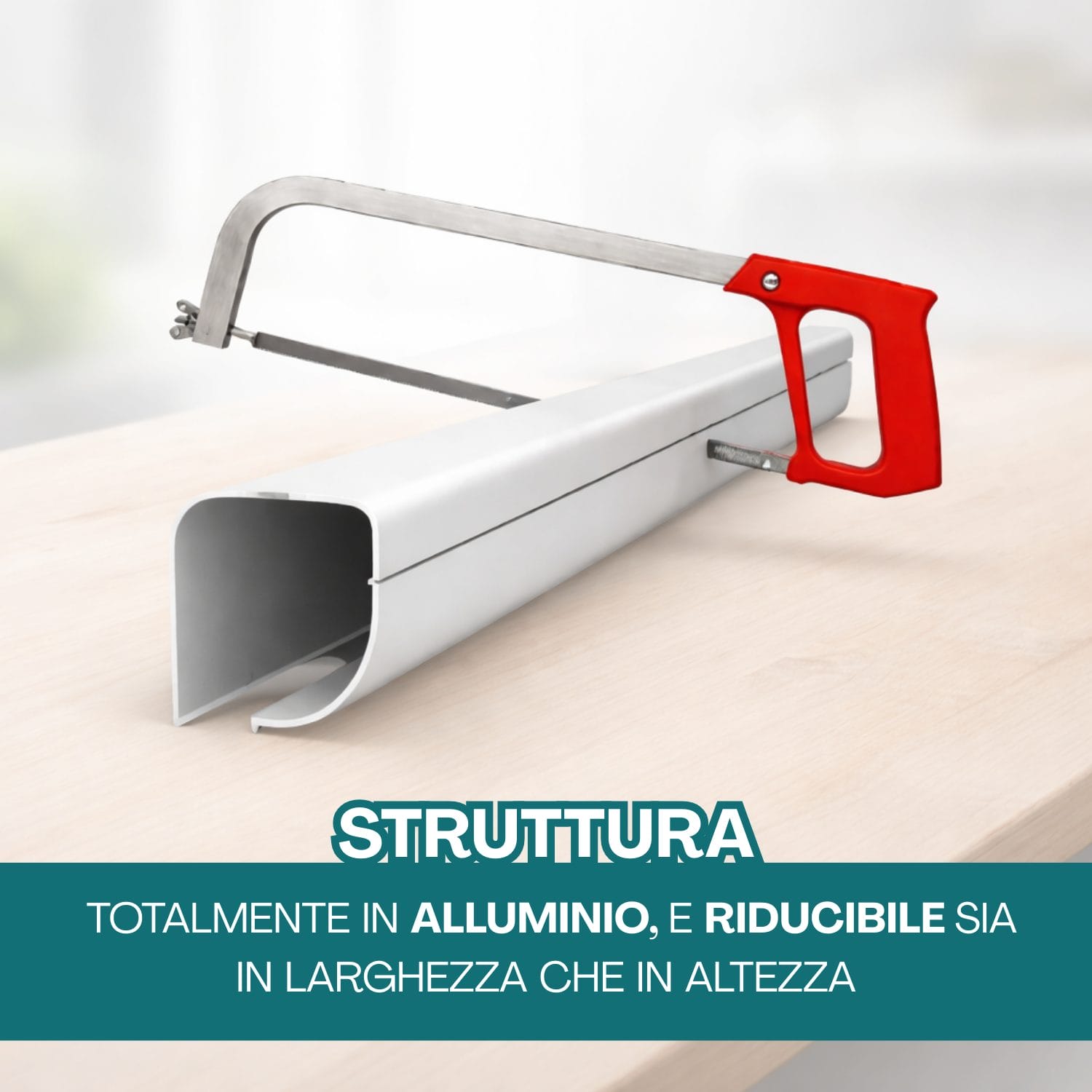 zanzariera a rullo bianca struttura Struttura in alluminio della zanzariera a rullo bianca riducibile