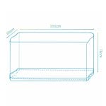 zanzariera per culla misure Zanzariera universale 160x89x78 cm per culla con rete anti insetti
