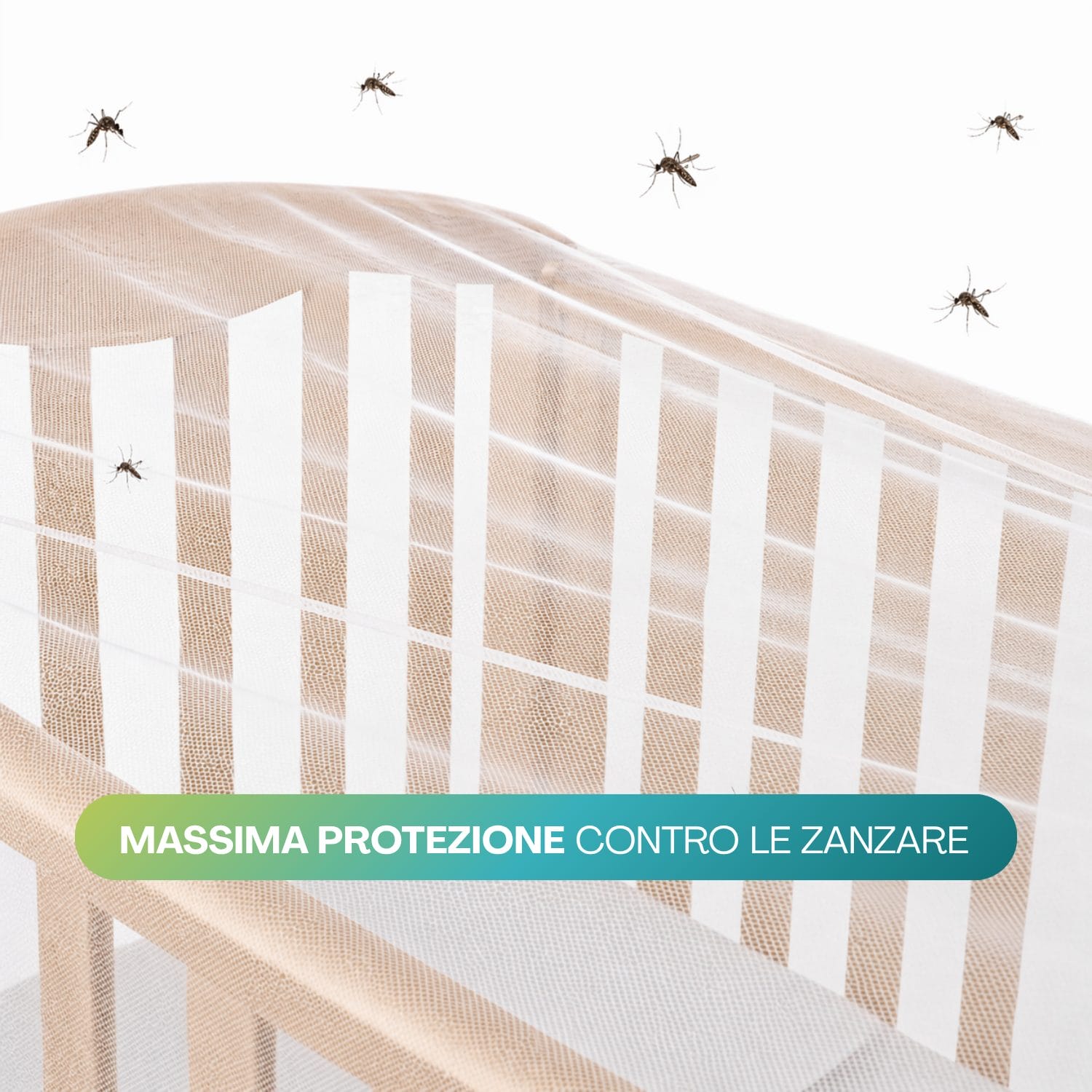 zanzariera per culla struttura Zanzariera per lettino con massima protezione contro zanzare