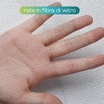 zanzariera rete Zanzariera con rete in fibra di vetro robusta e durevole anti zanzare